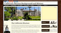 Desktop Screenshot of californiamissionguide.com
